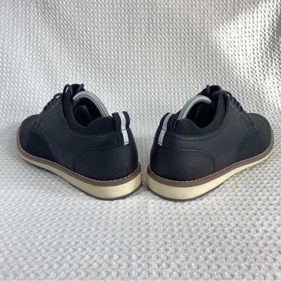 Steve Madden Knit Lace Up Black Casual Shoe; Men’s Size 9 M — Like New! - Picture 9 of 13